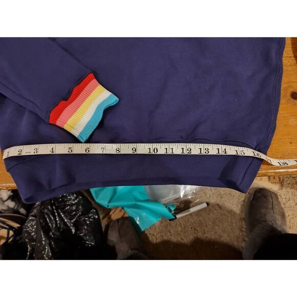 SPIRITUAL GANGSTER LOVE IS ALL WE NEED NAVY HOODIE NWOT Small - Picture 12 of 12